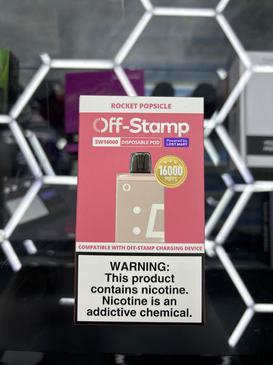 Off stamp pod rocket popsicle