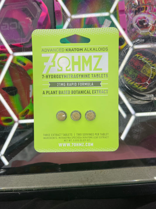 Advanced kratom alkaloids 7-hydroxymitragynine 21mg