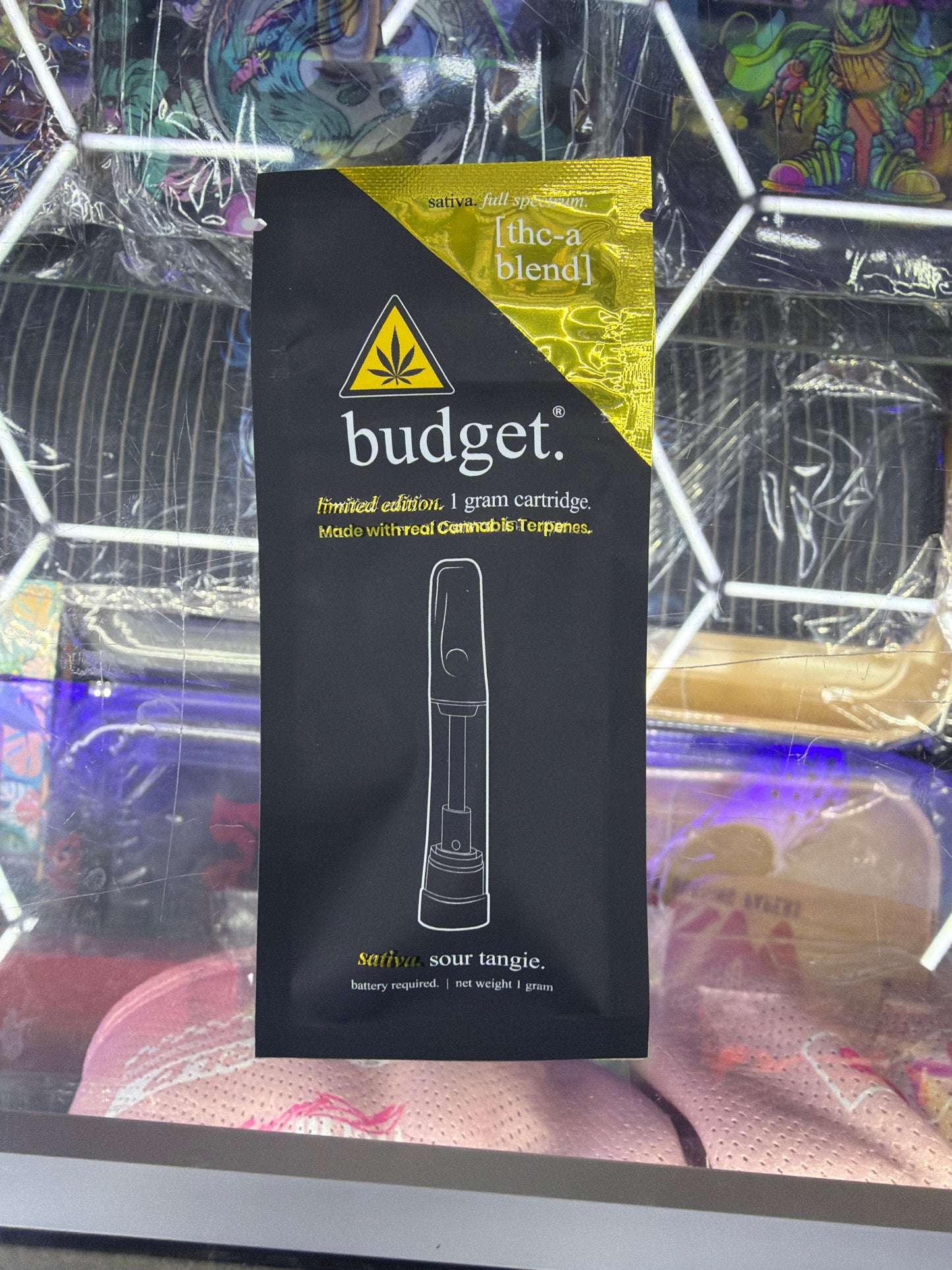 budget 1g cartridge sativa sour tangie