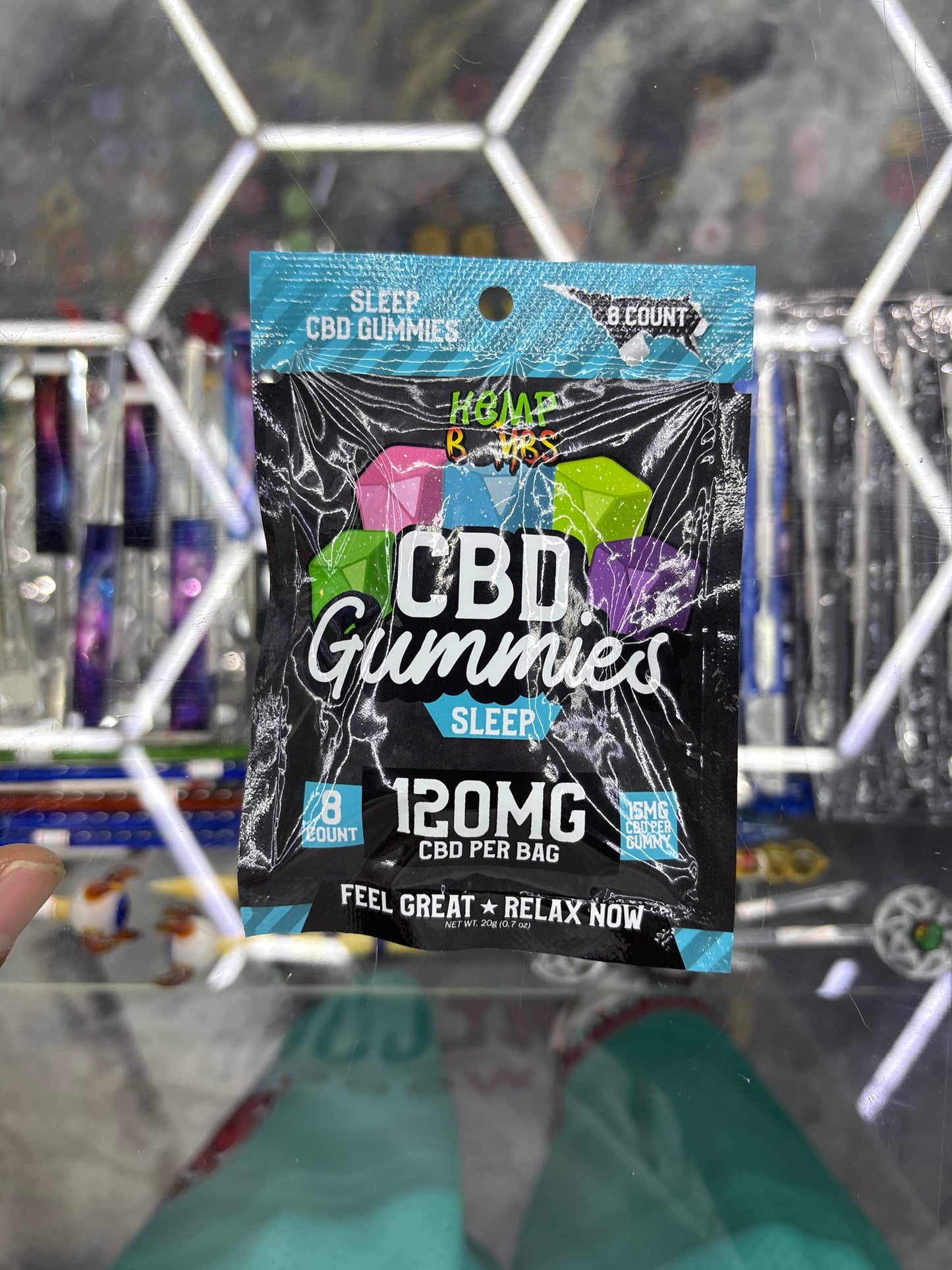 Hemp bomb CBD gummy’s original 120 MG sleep