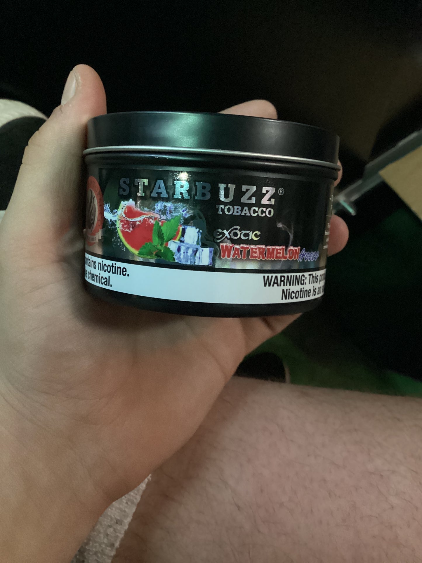 Starbuzz tobacco 100g exotic watermelon freeze