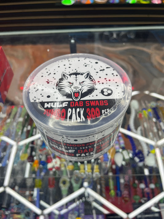 Wulf dab swabs 300pcs
