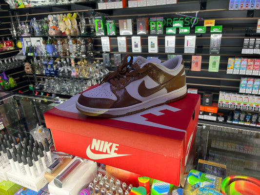 Nike dunk brown leather