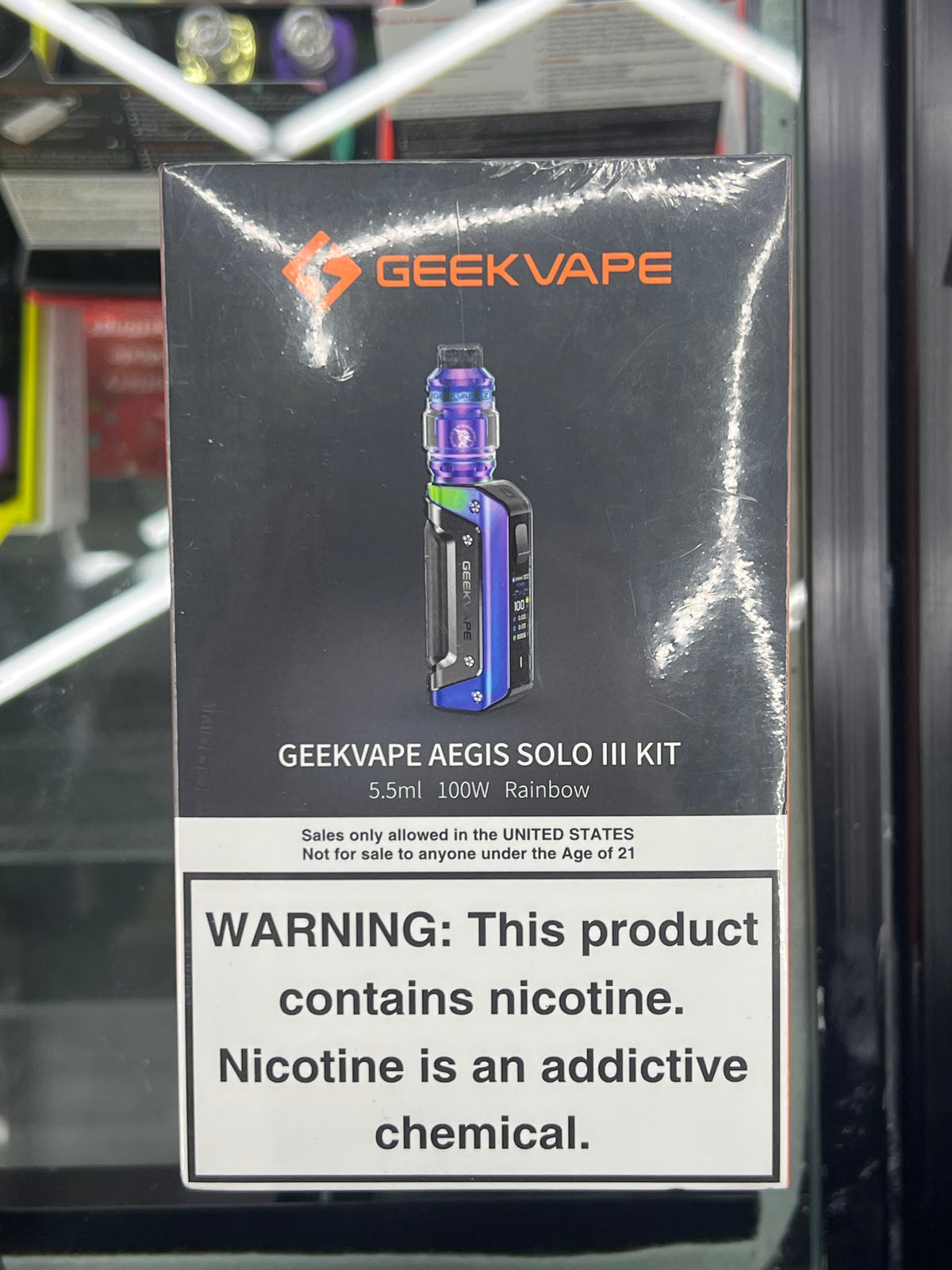 Geekvape aegis solo 3 kit rainbow