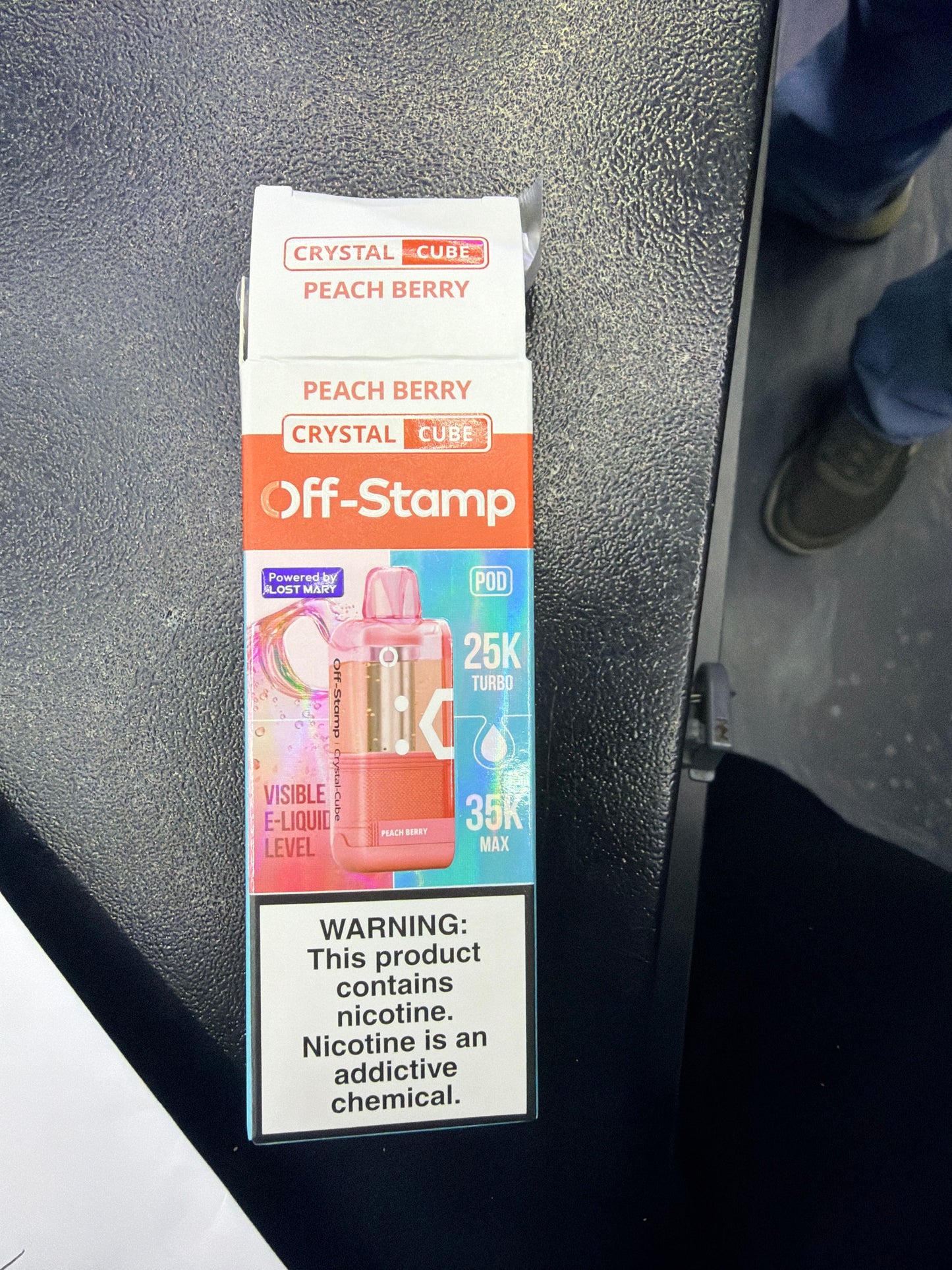 Off stamp Peach Berry pod 35k