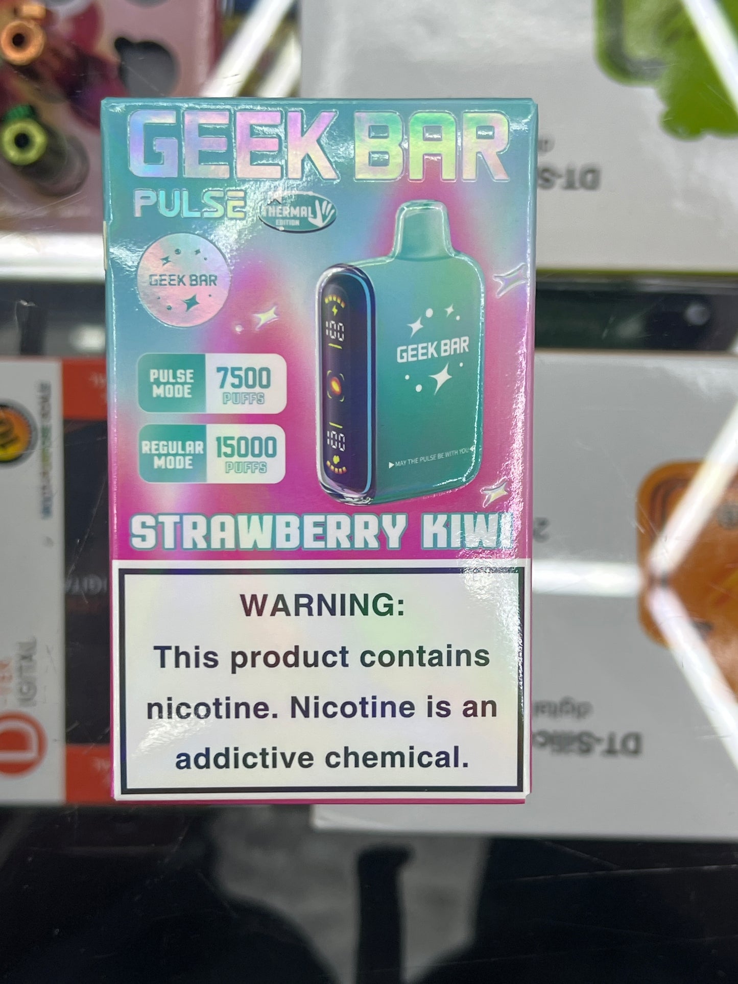 Geek bar pulse strawberry kiwi