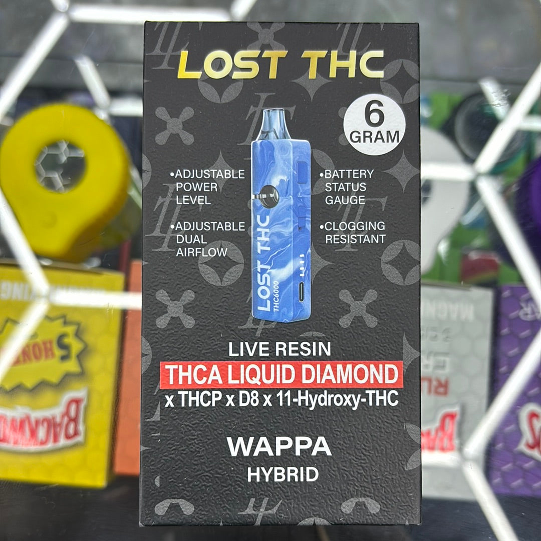 Lost thc live resin wappa, hybrid 6g