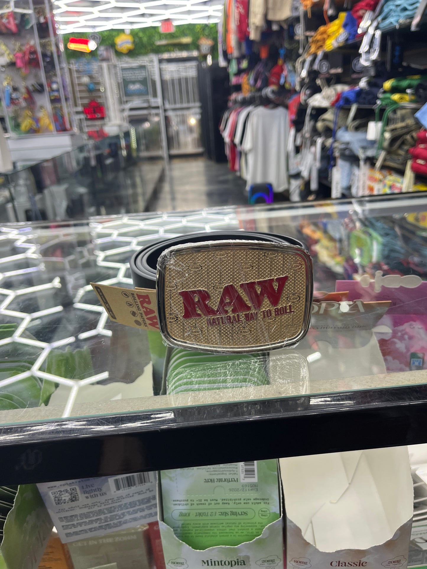 Raw belt
