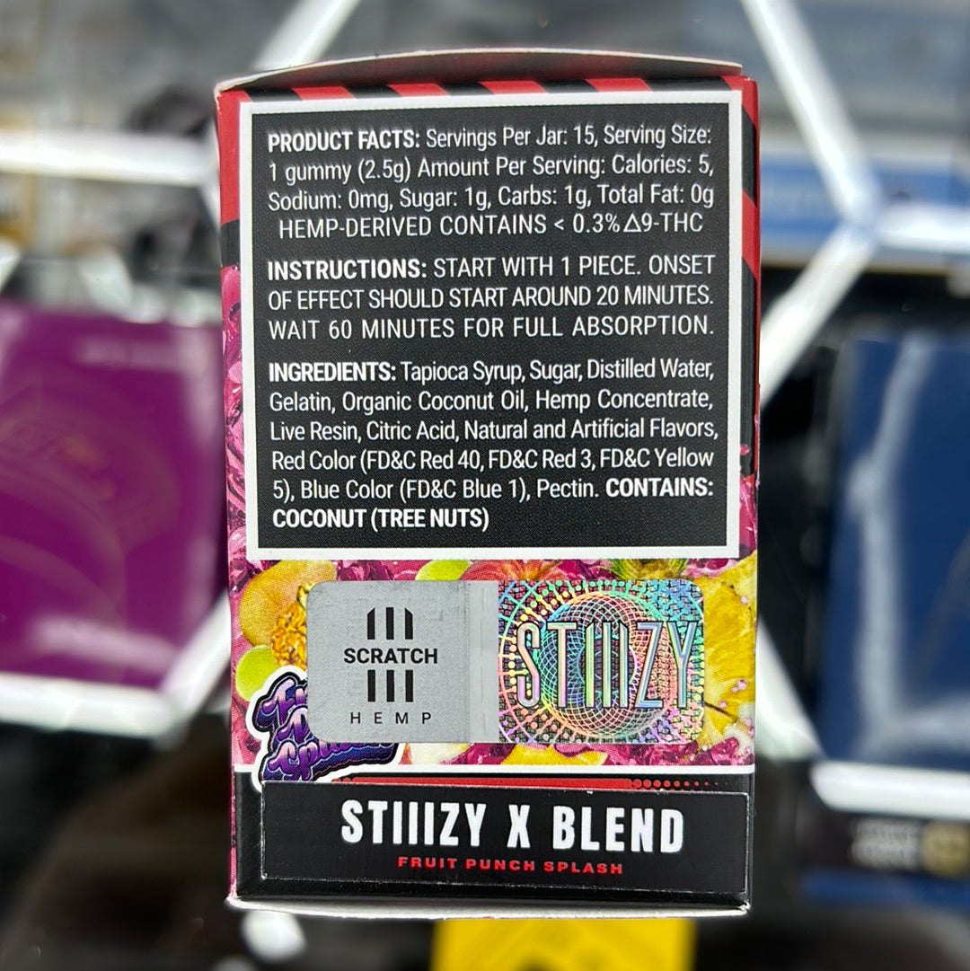 Steezy blend fruit, punch, splash