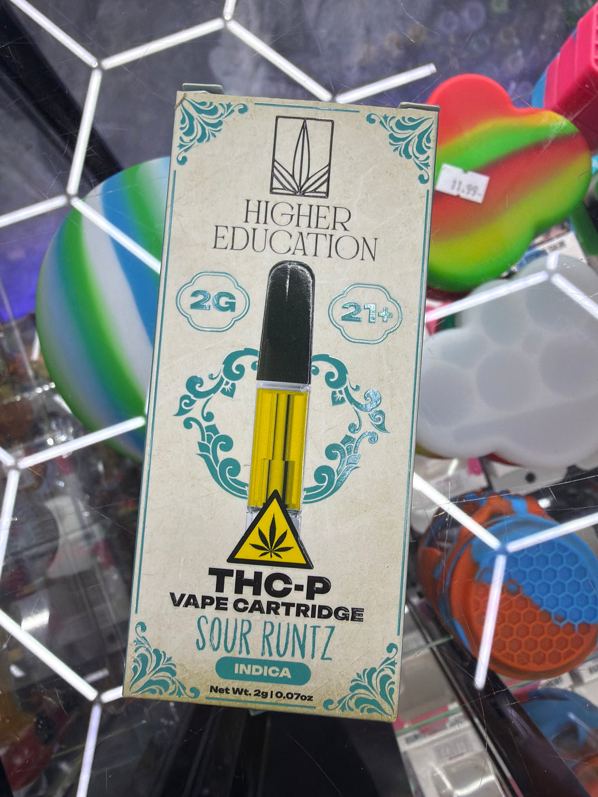 Higher Education THC-P Cartridge 2g - Sour Runts - Indica
