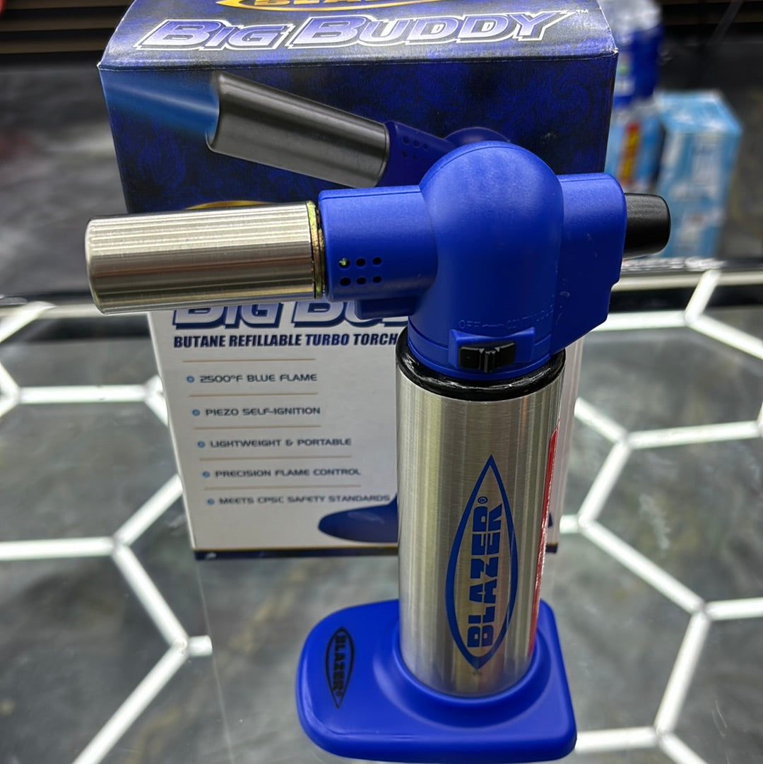 Blazer, big buddy, butane, refillable, turbo torch