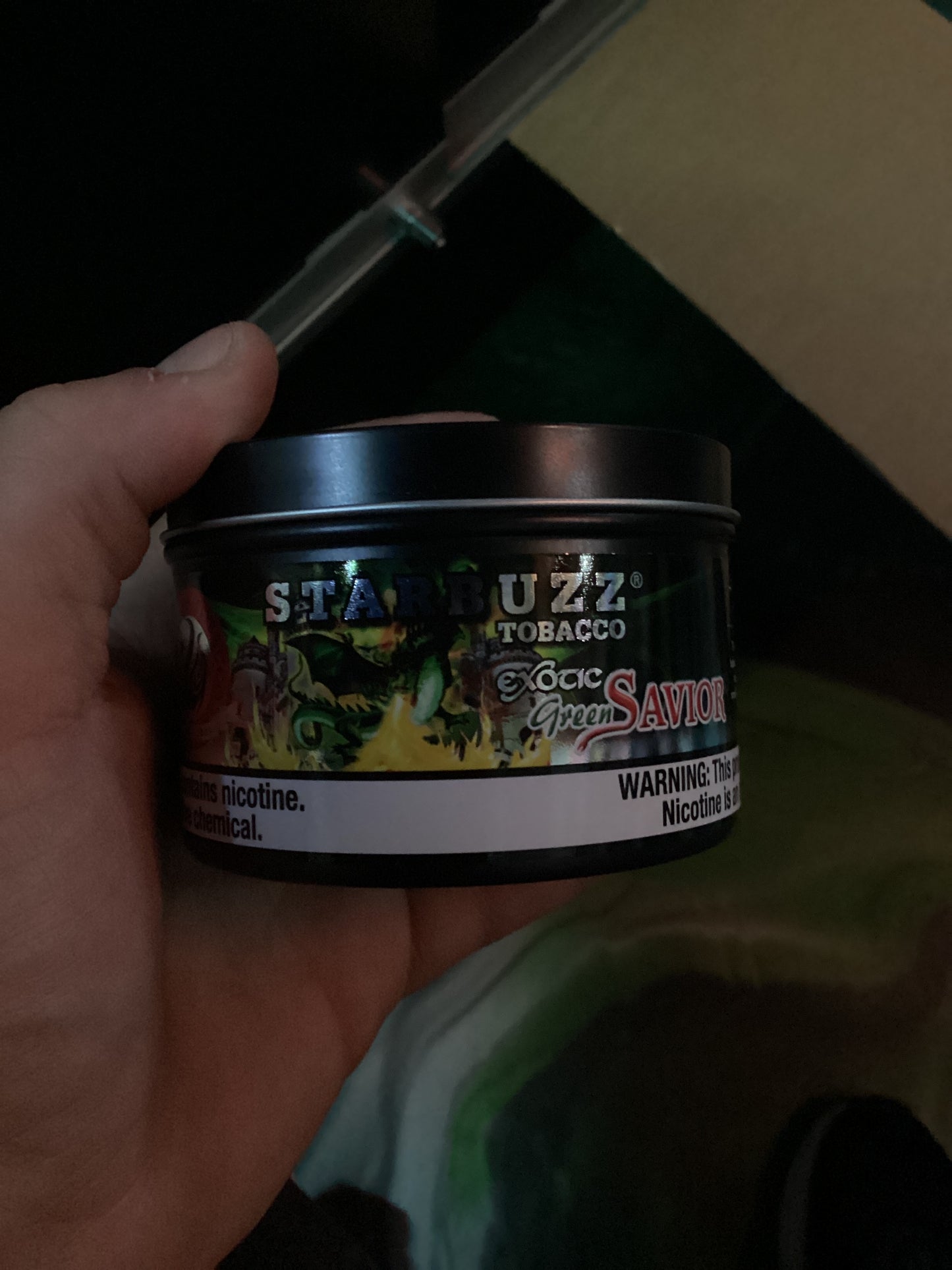 Starbuzz tobacco 100g exotic green savior