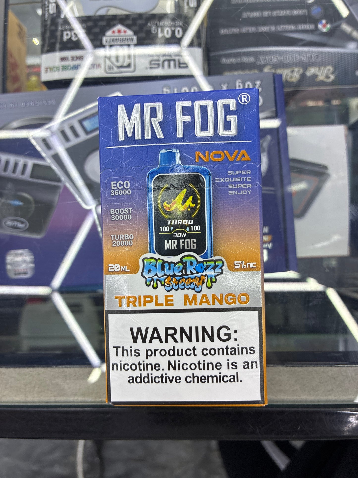 Mr fog 30k hits triple mango