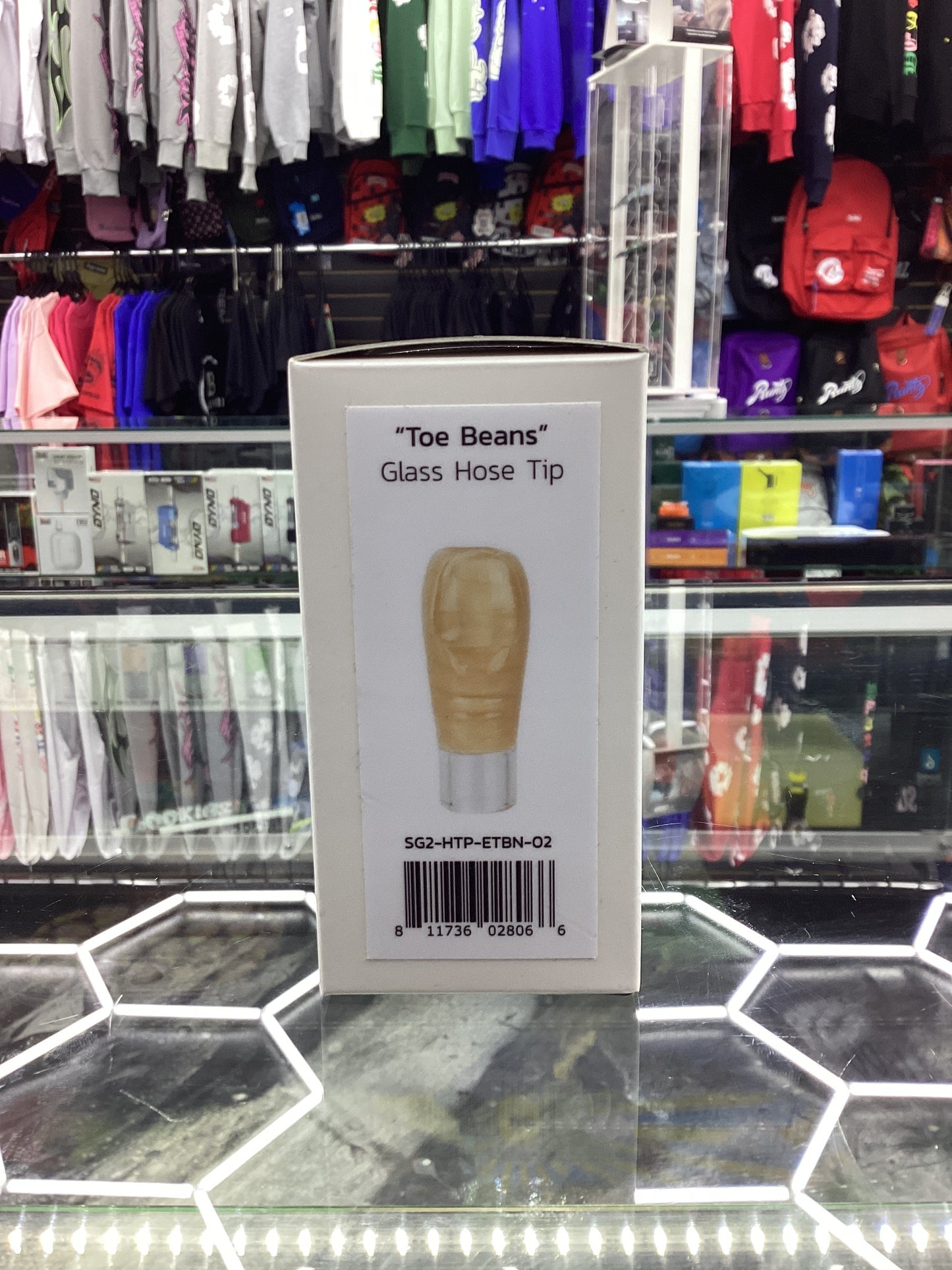 Stundenglass glass hose tip “toebeans”