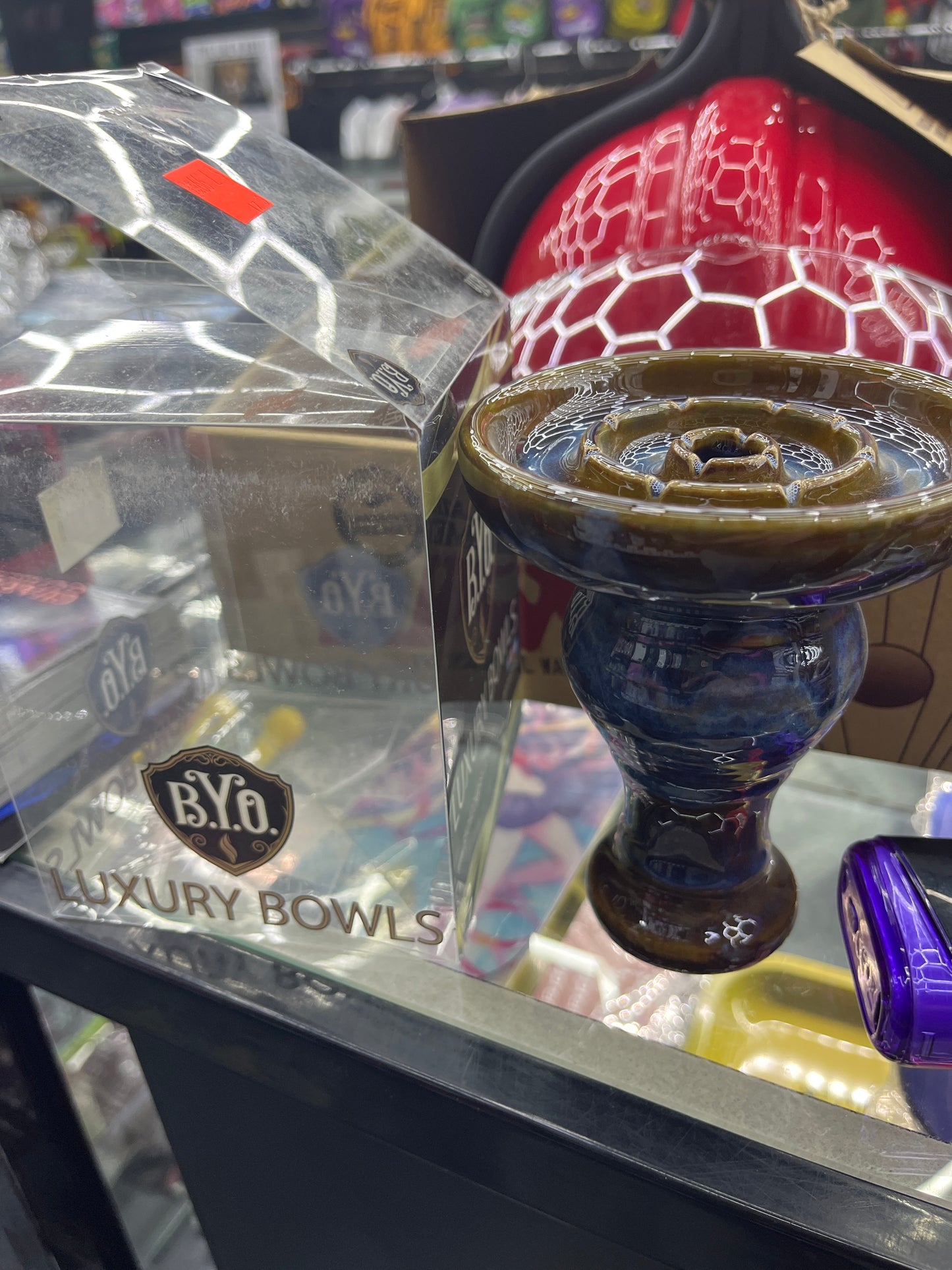 Byo luxury hookah bowls blue