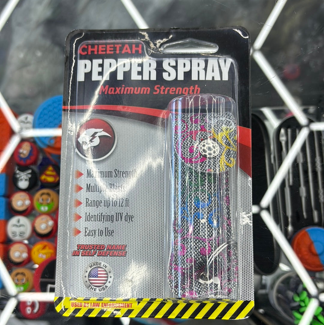 Pepper spray rainbow