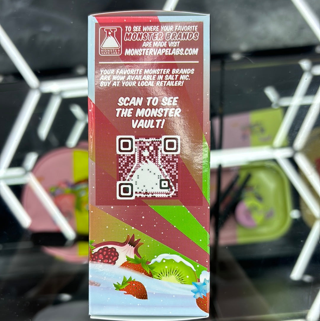 Frozen fruit monster,strawberry kiwi pomegranate ice 3MG 100ML ￼