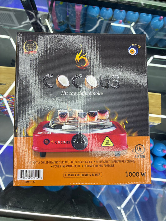 Cocous charcoal burner