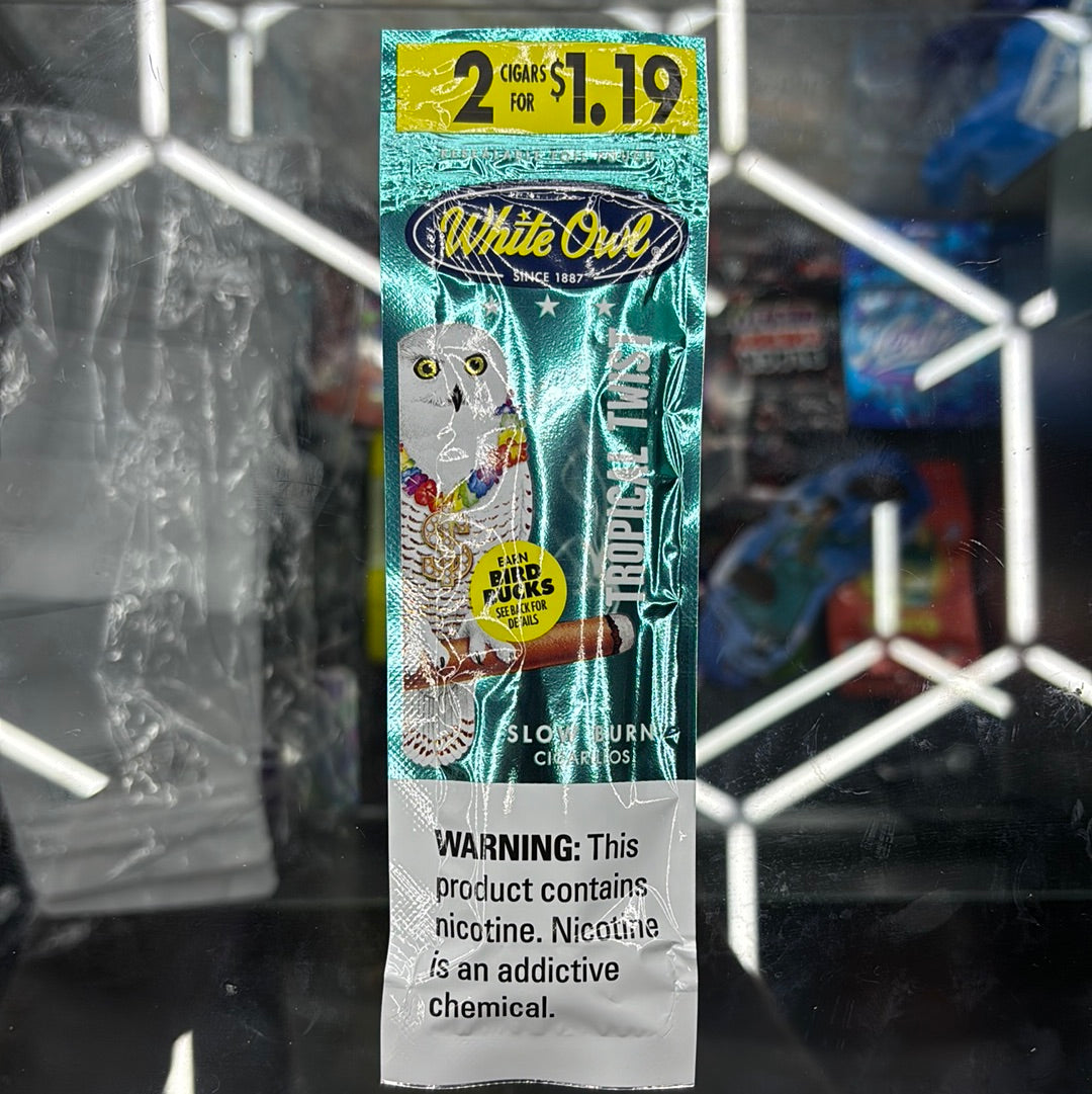 White owl tropical twist cigarillos