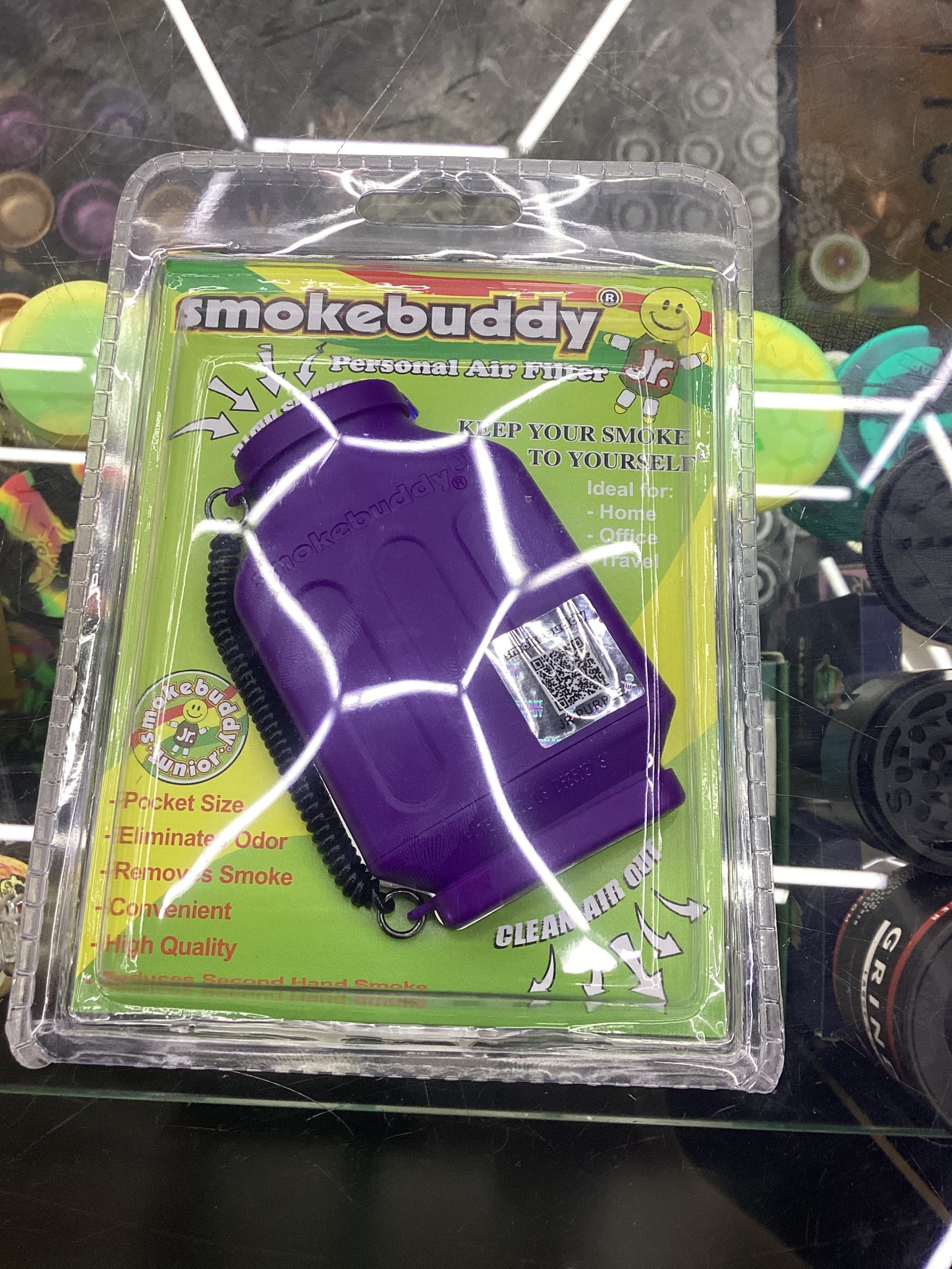 Smoke buddy small purple