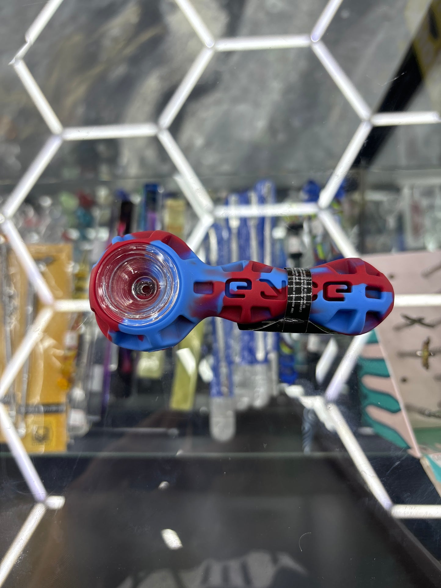 Eyce spoon pipe blue/red