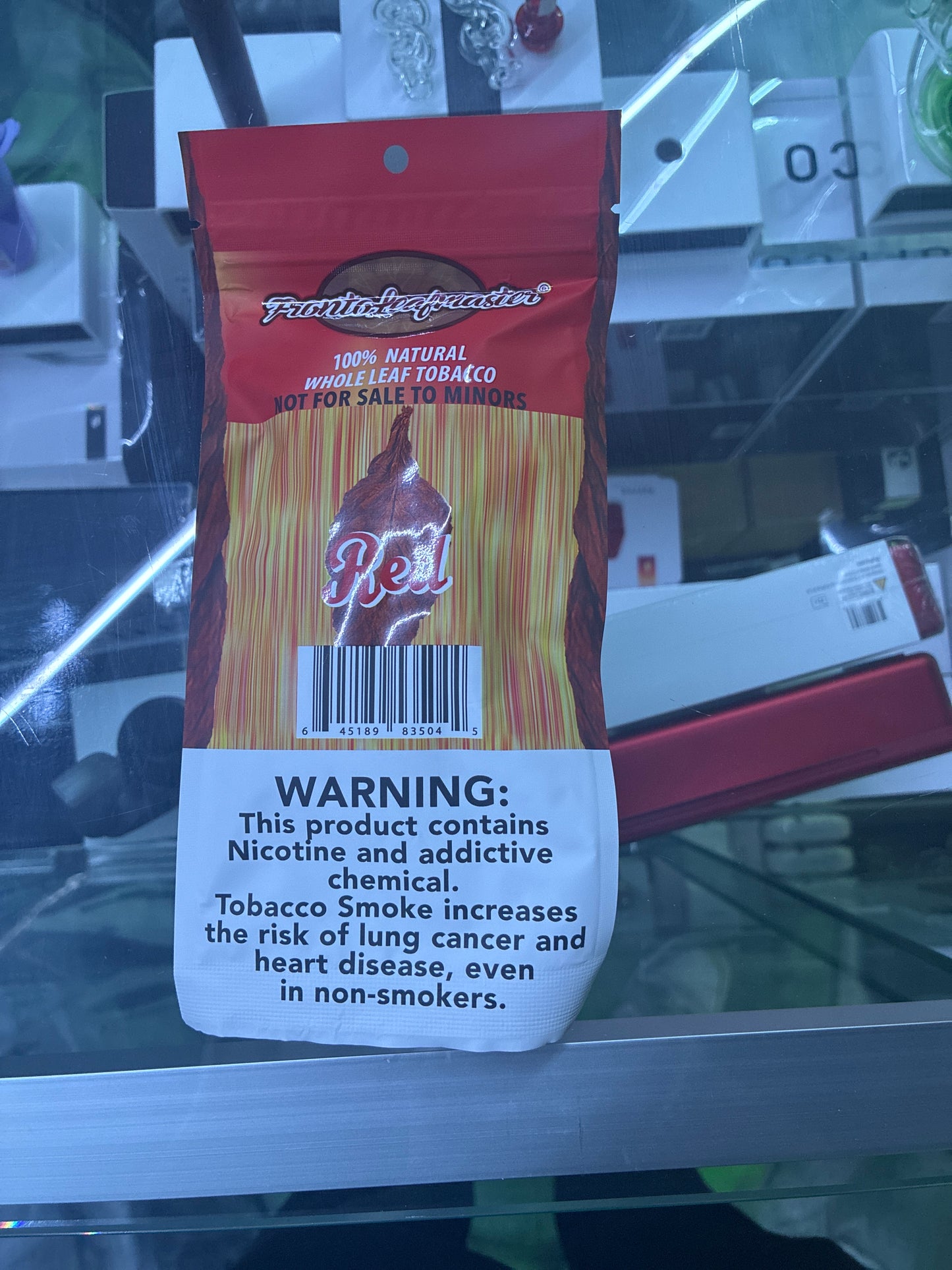 Front leaf master red