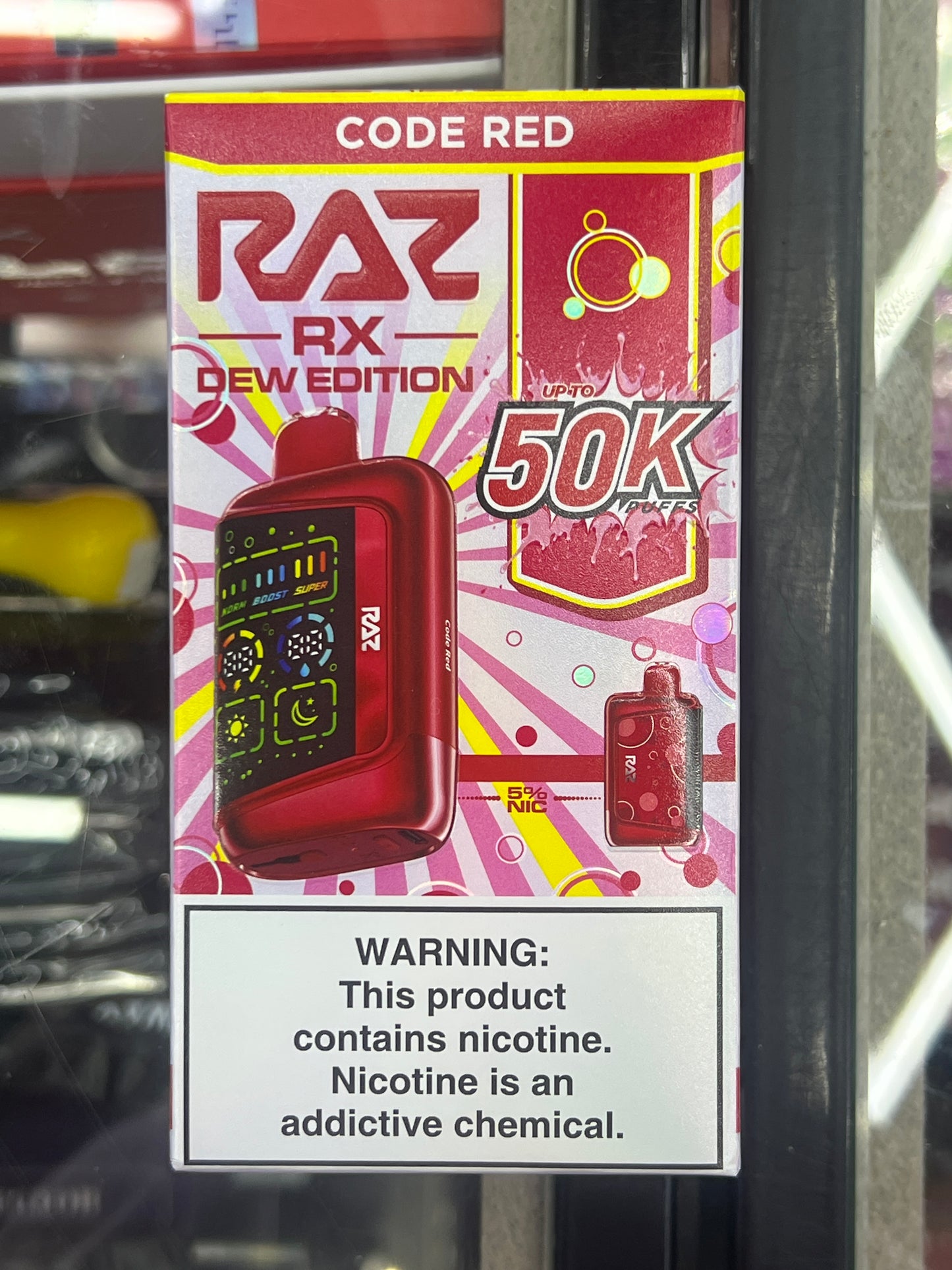 Raz rx Dew edition 50k code red