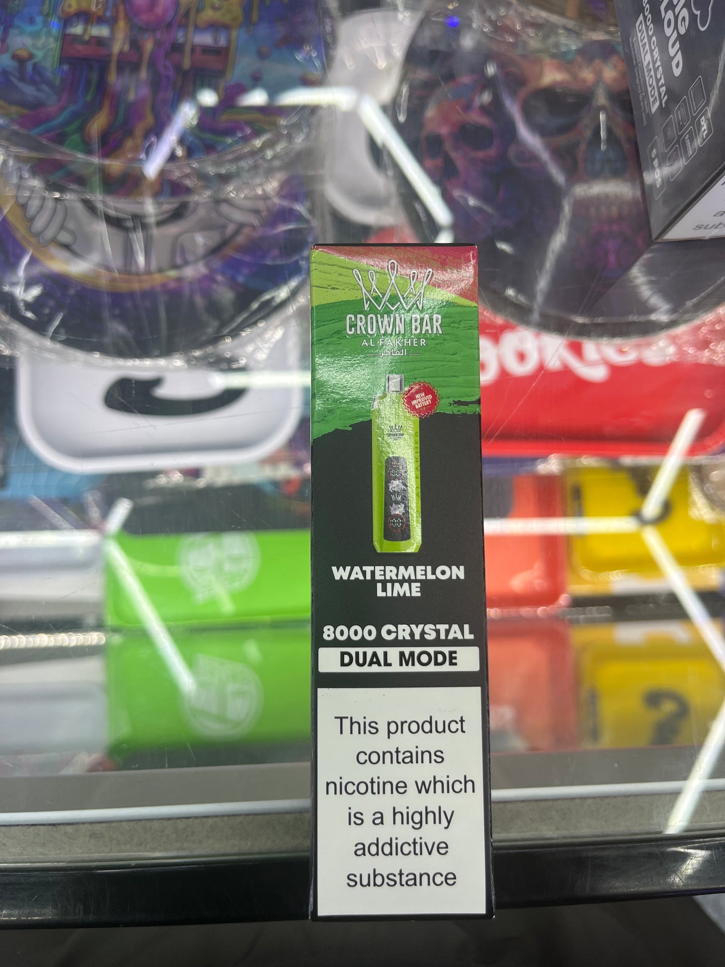Al fakher crown watermelon lime edition 8kpuffs