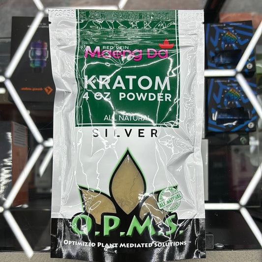 Opms maeng da kratom powder 4oz silver