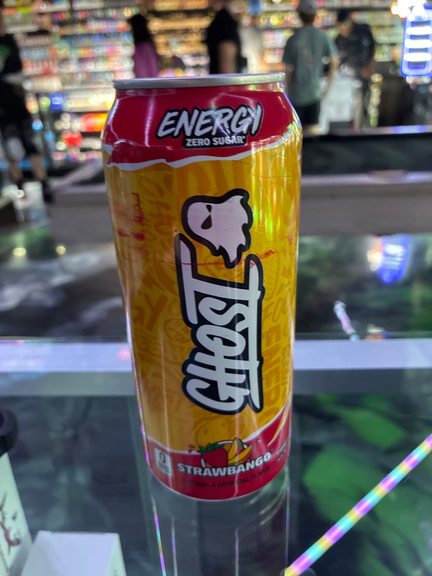 Ghost energy strawbango 16floz