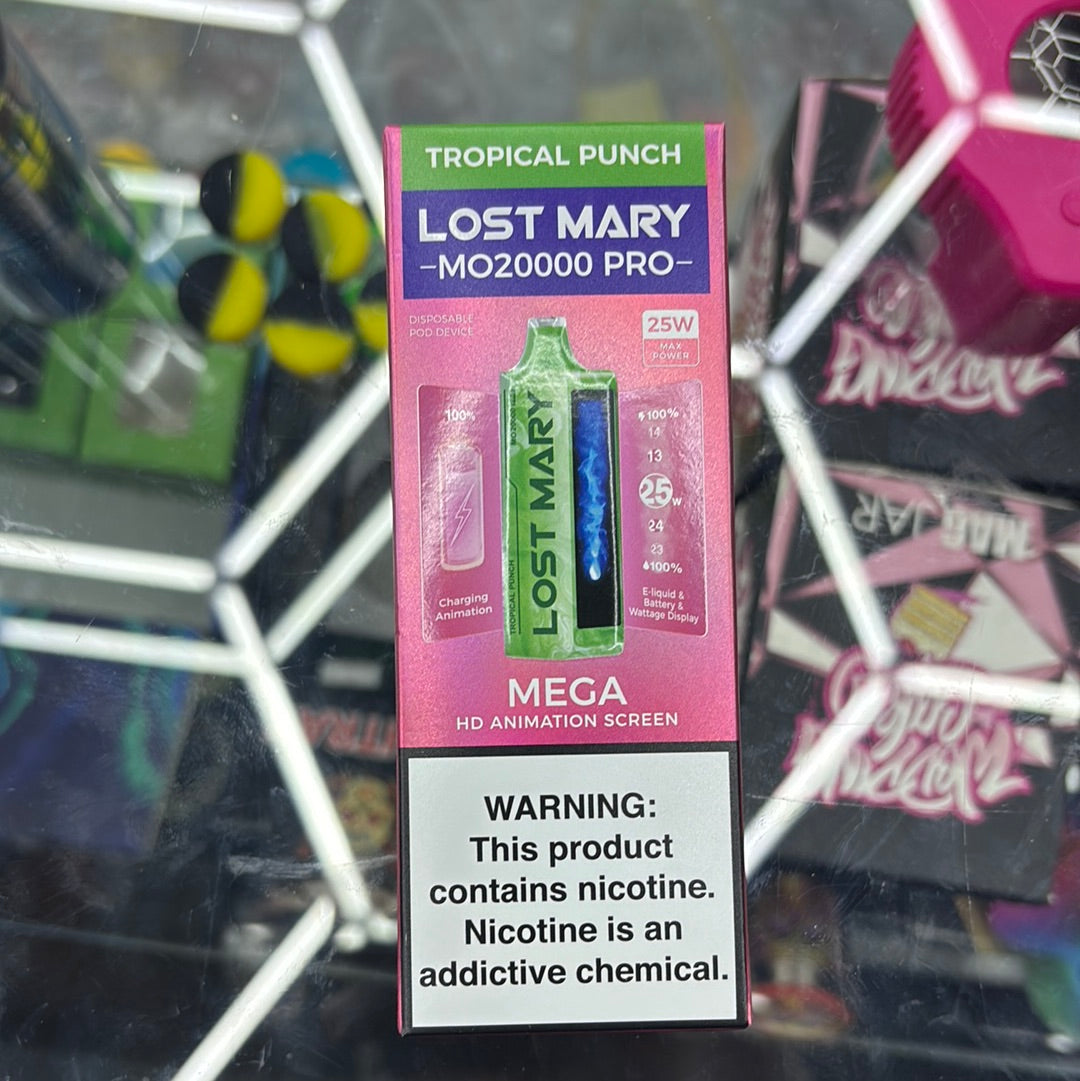Lost Mary tropical punch20,000 puffs