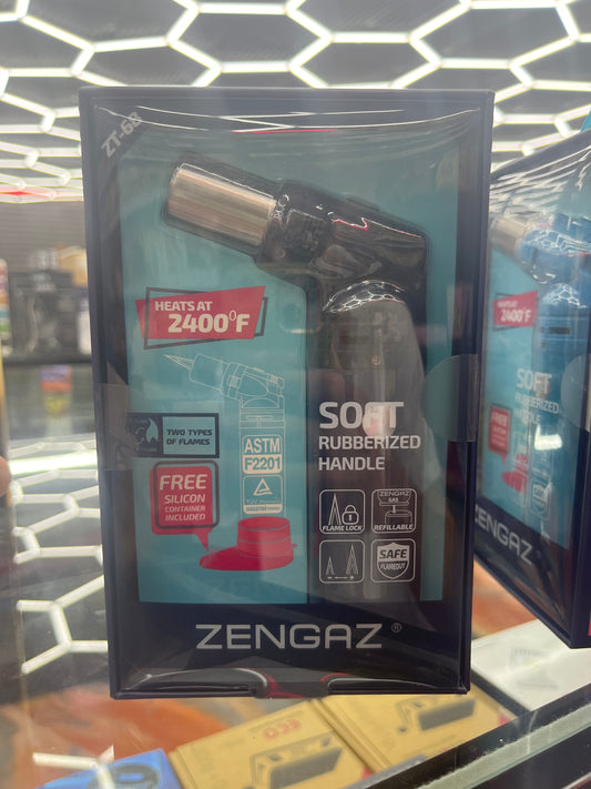 Zengaz soft rubber jet torch black