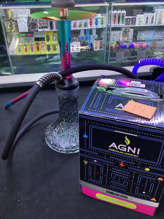 Agni hookah pacman-blue/purple