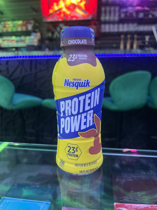nesquik protien power chocolate milk
