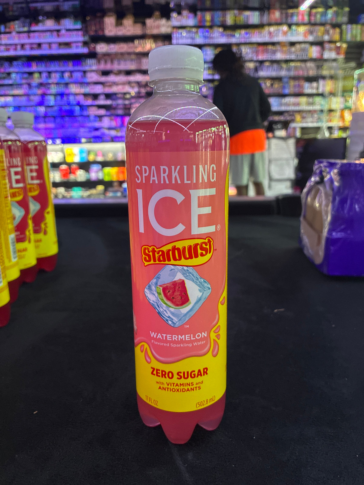 Sparkling ice 17floz starburst watermelon