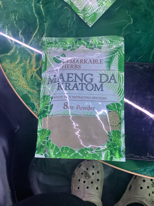 Remarkable herbs, maeng da Kratom , white vein mitragyna speciosa 8oz powder