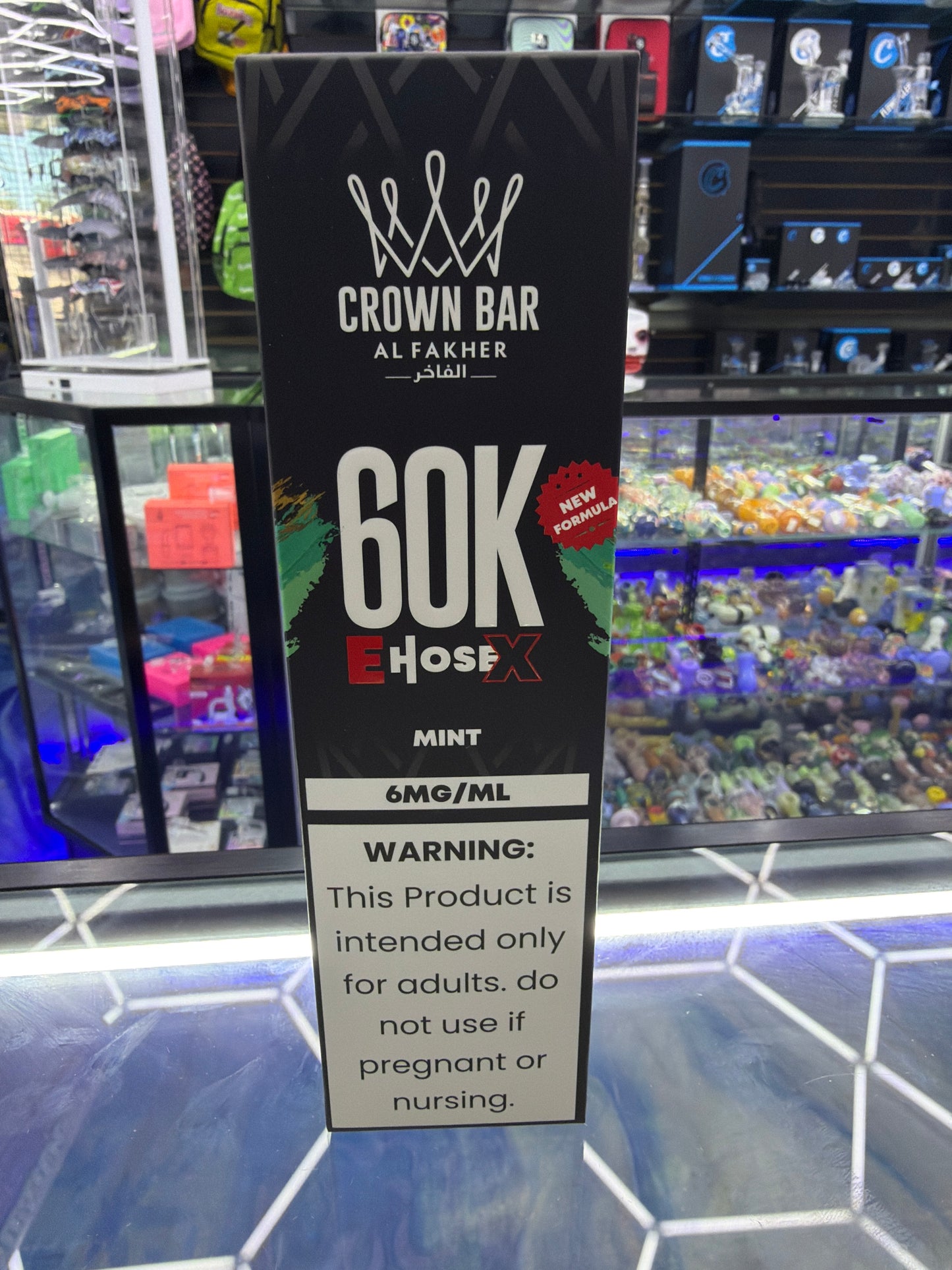 Crown Bar AL Fakher 60k E HoseX Mint