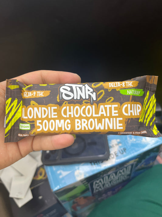 Stnr 500mg brownie delta blend blondie chocolate chip