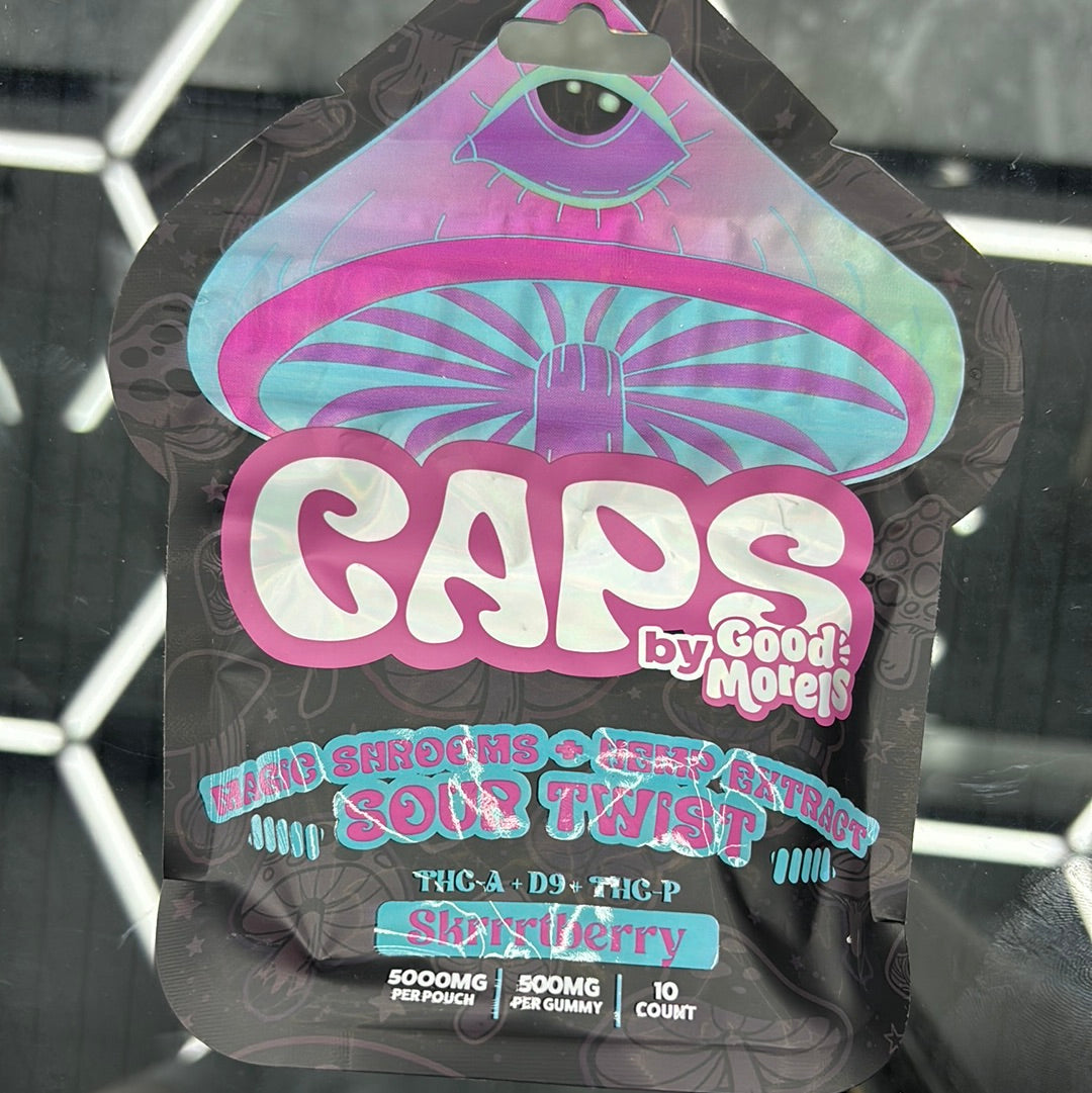 Caps, magical mushrooms, skrrtberry 5000 mg