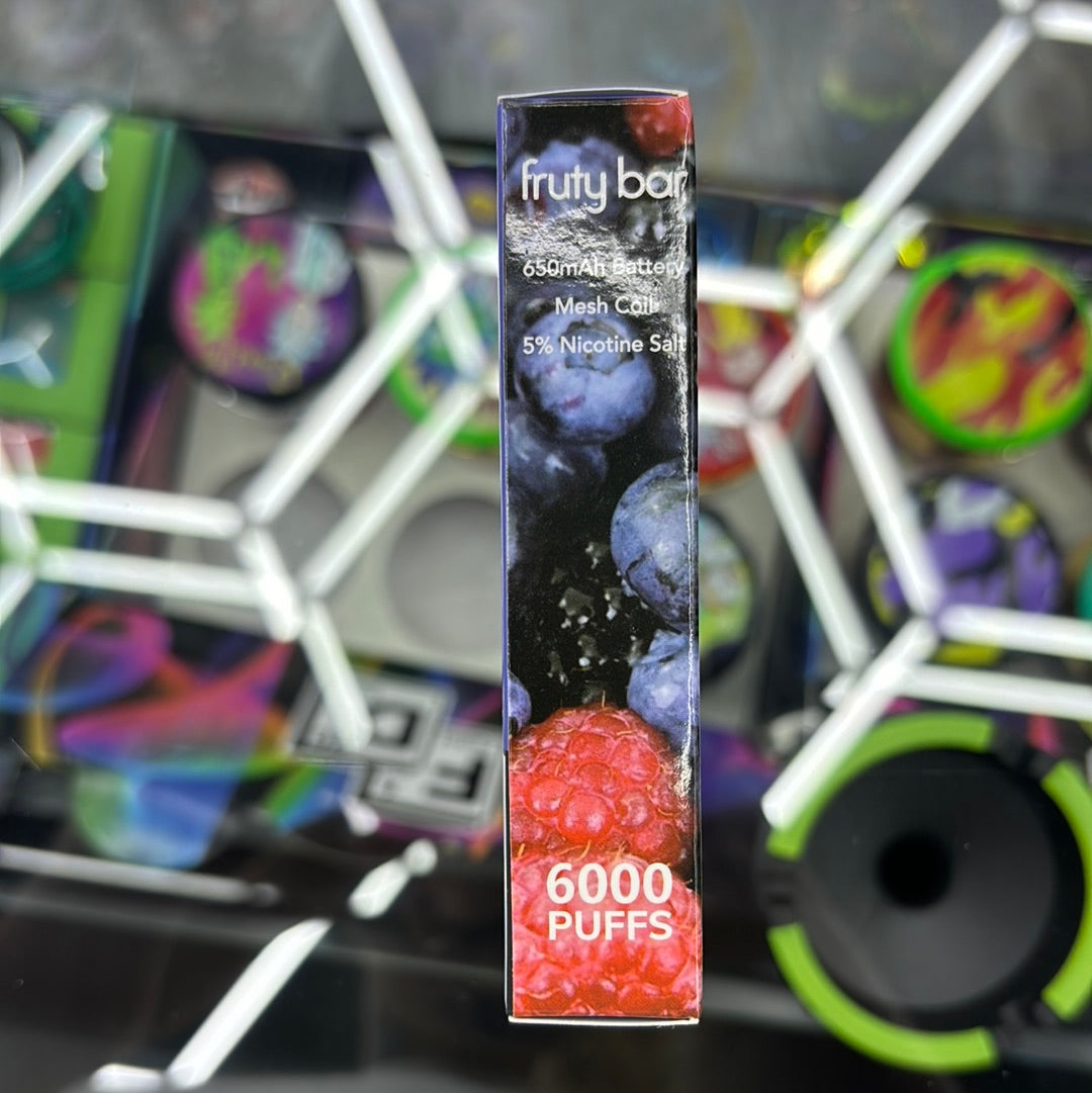 Fruity bar, 6000 puffs blue razz