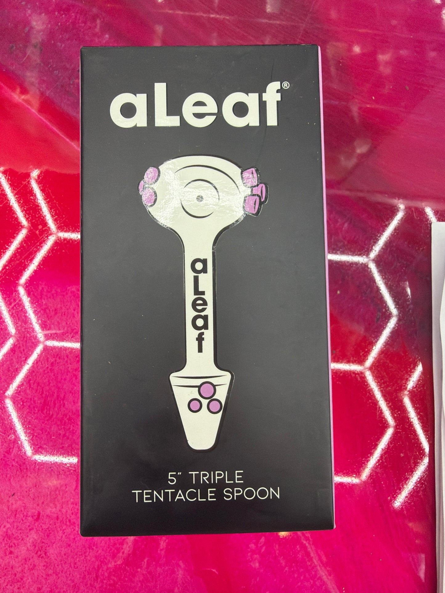 Aleaf 5" Triple Tentacle Spoon Hand Pipe
