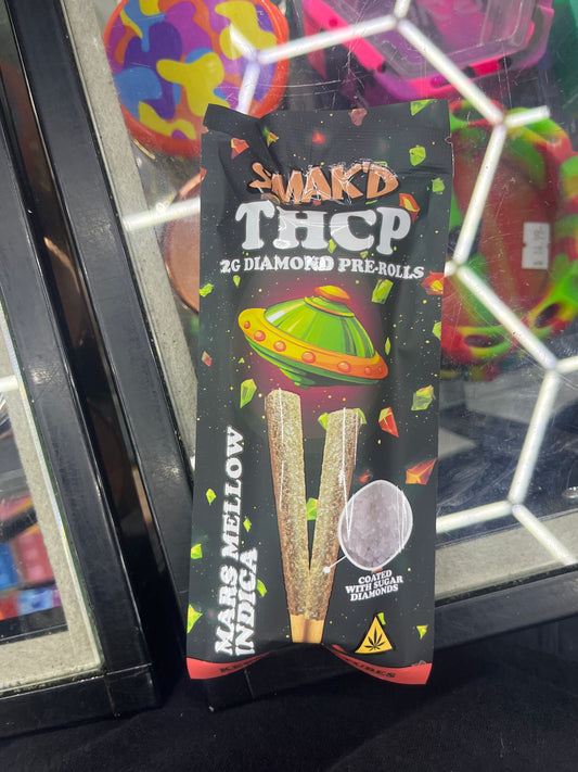 Smakd thcp diamond mars mellow 2g preroll