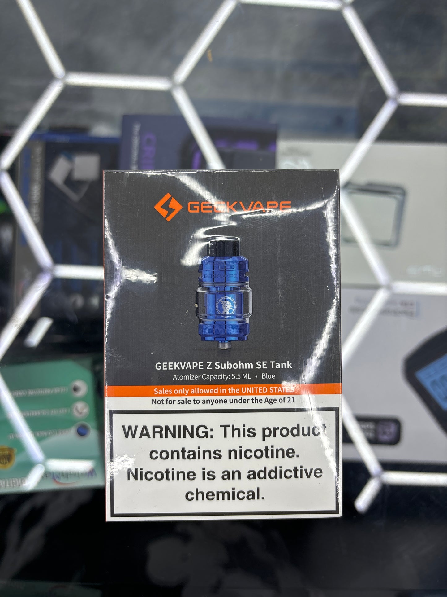Geek Vape Z subohn se tank blue 5.5ml