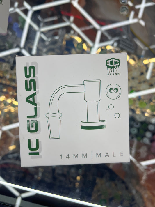 Ic glass 14mm male banger