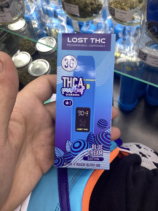 Lost thc melted diamonds 3g blue dream sativa