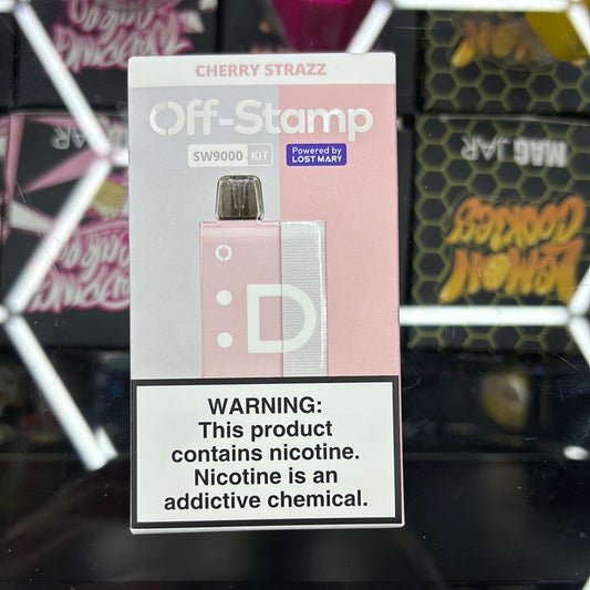 Off stamp cherry strazz