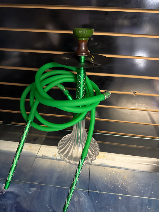 Hookah station dual green