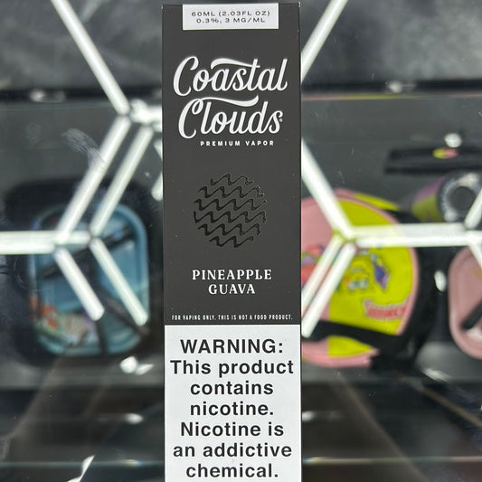 Coastal clouds, pineapple guava 3mg