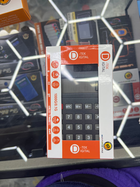 D-Tek Digital calculator Scale 1000g/0.1g