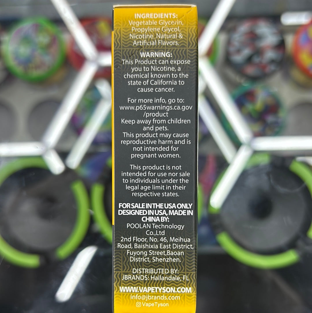 Tyson, round 2 melonhead , 7000 hits